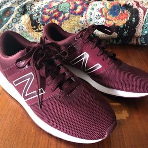 Burgundy New Balance *like new*